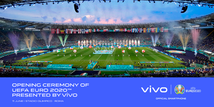 vivo crea momentos memorables durante la ceremonia de apertura de la UEFA EURO 2020™