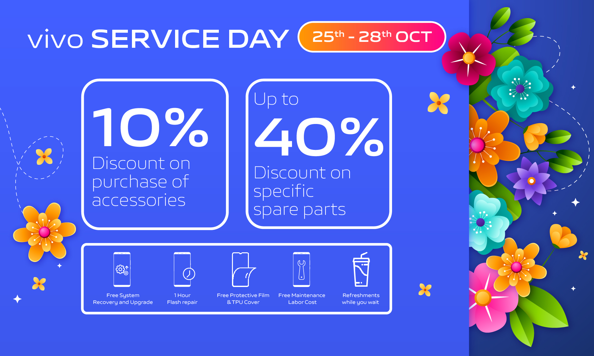 Enjoy vivo Service Day in October