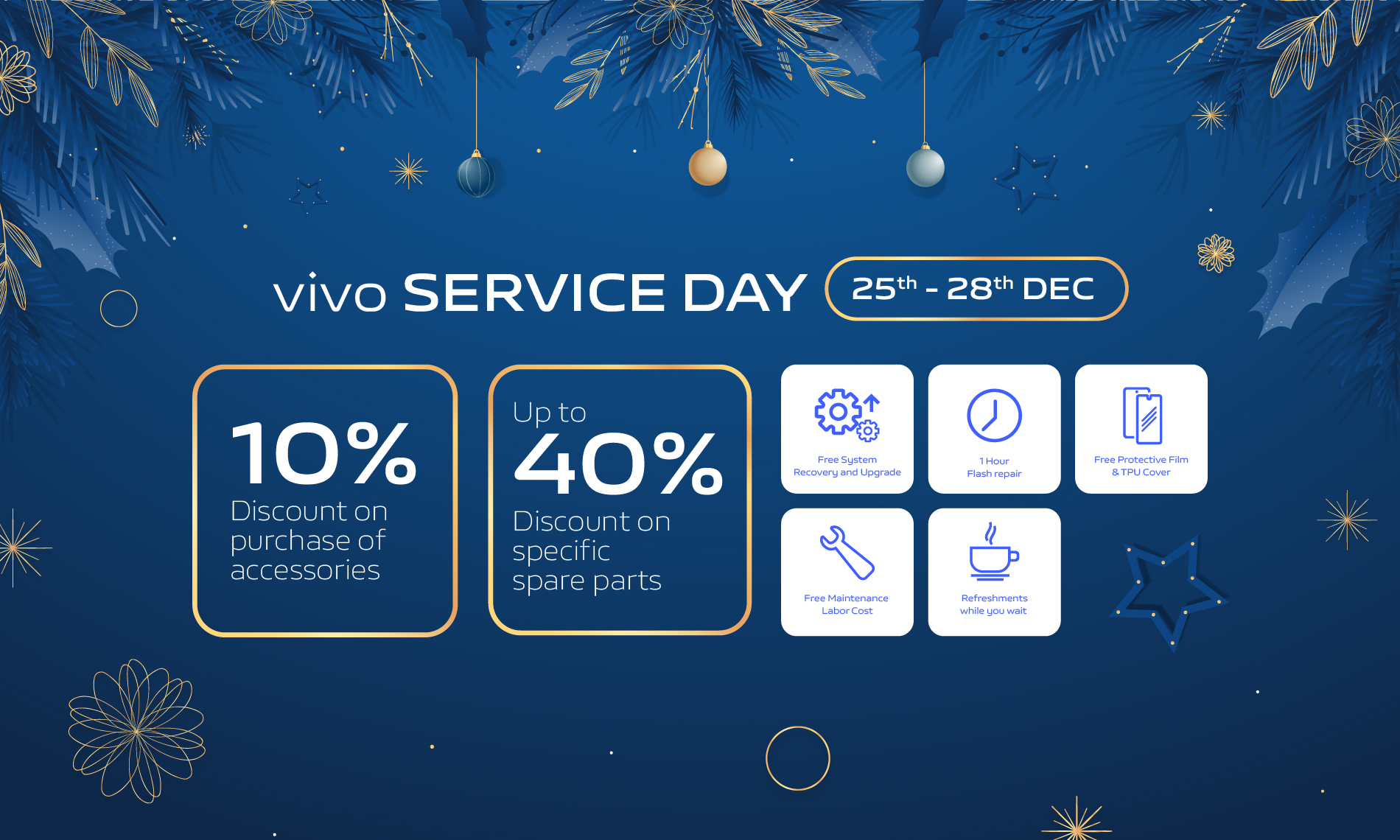 Enjoy vivo Service Day in December