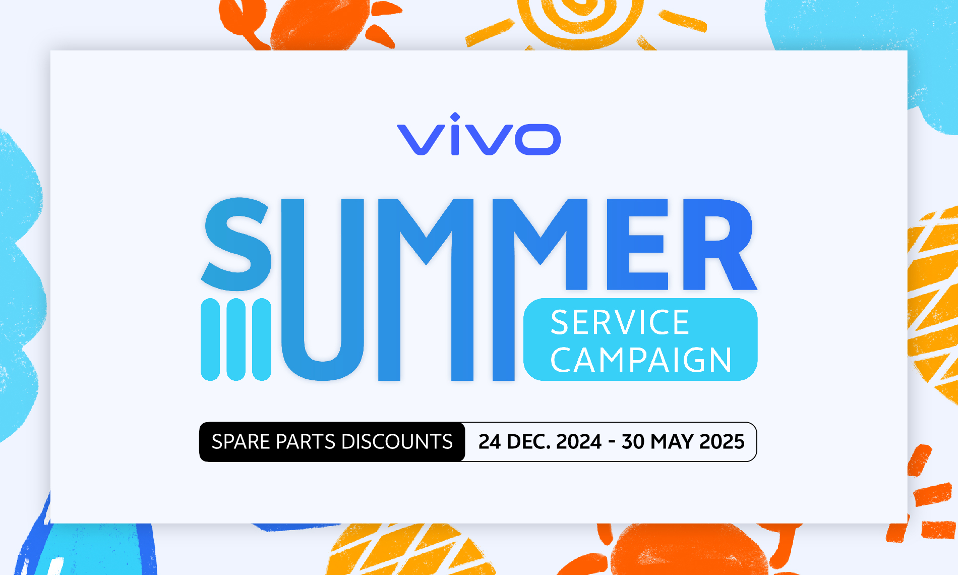 Summer Service Campaign -Spare Parts Discount