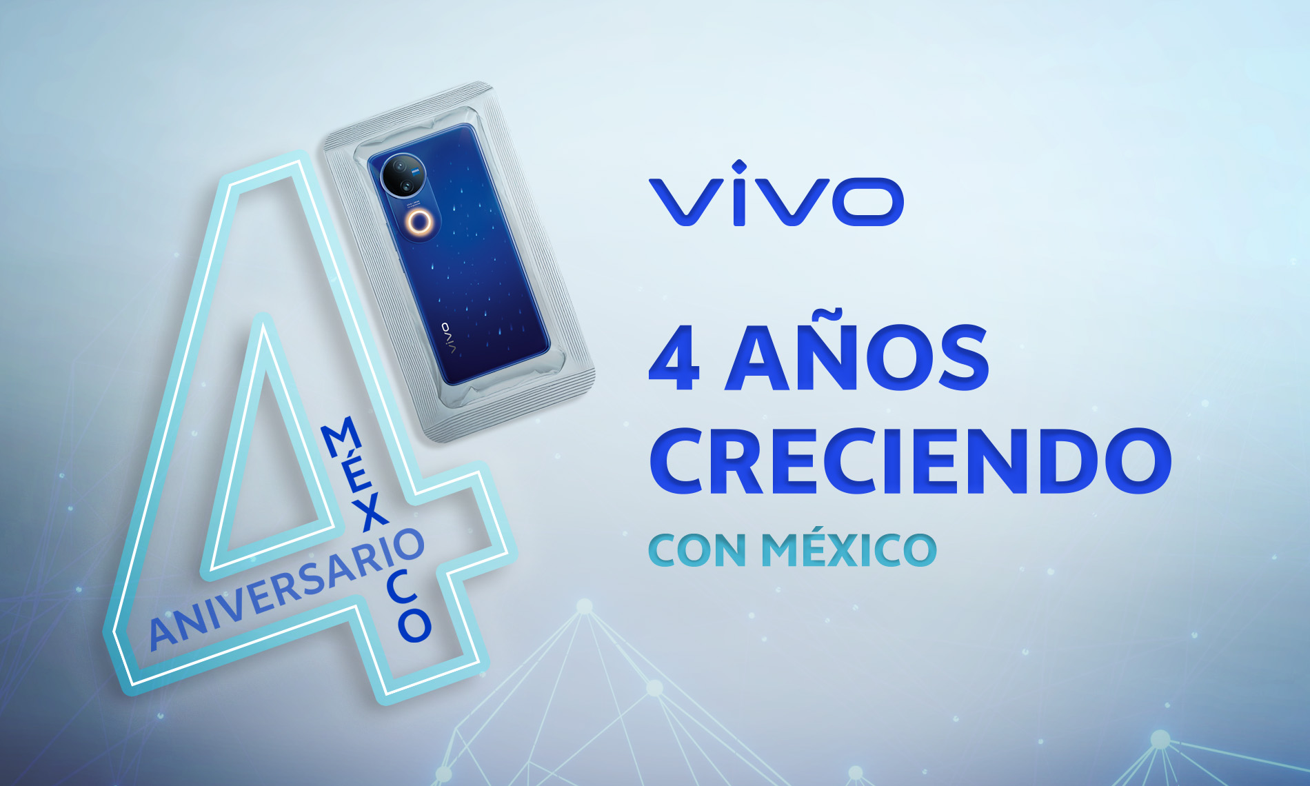 vivo Smartphone cumple 4 años en México: innovación, expansión y compromiso