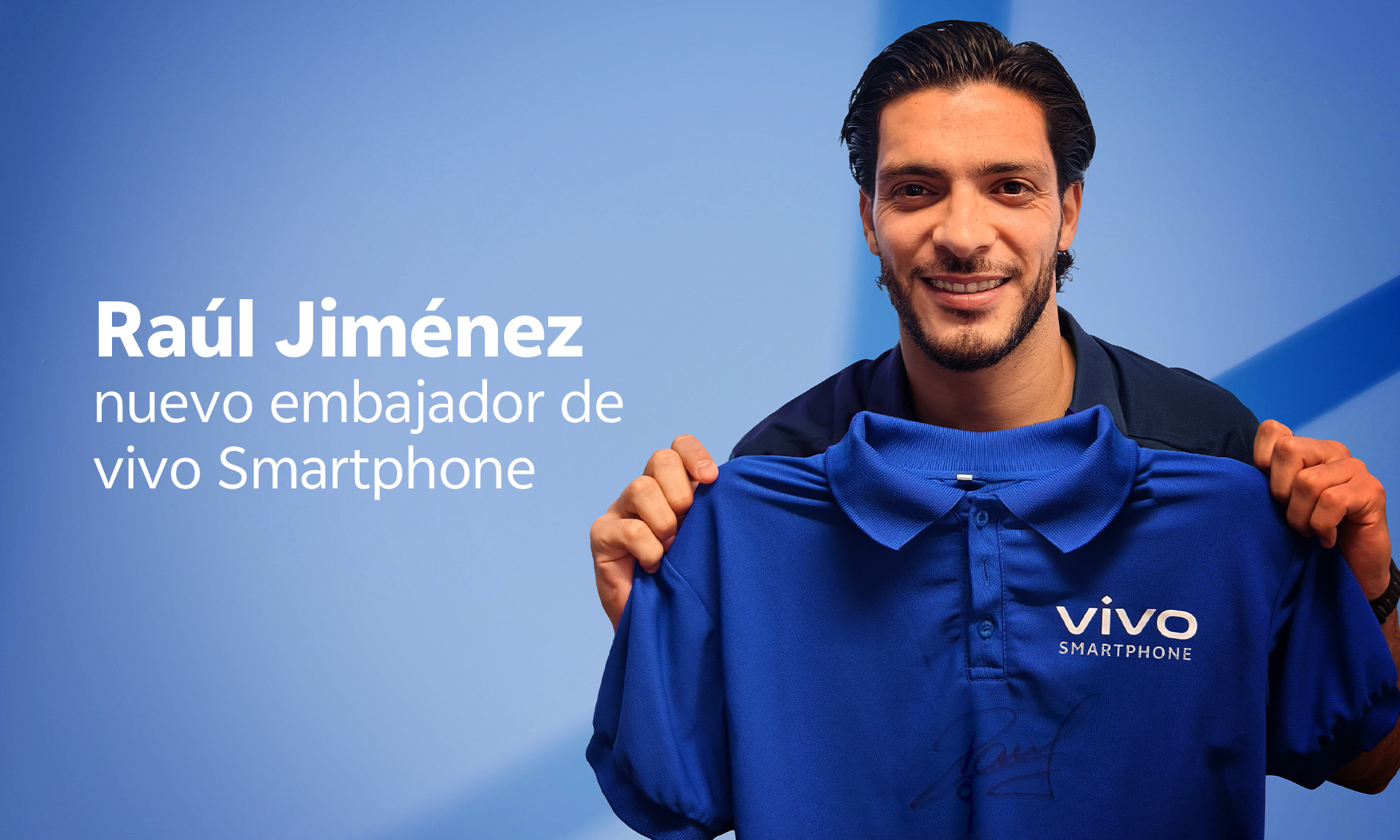 vivo Smartphone nombra a Raúl Jiménez como nuevo embajador de la marca: una historia de resiliencia que inspira #mesientovivo