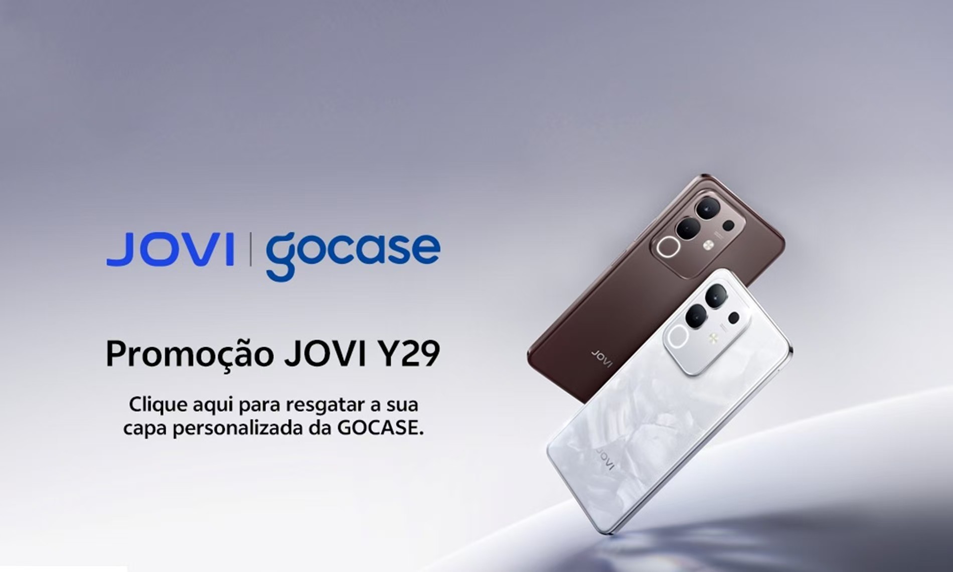JOVI e GOCASE se unem para oferecer experiência personalizada para quem adquirir o novo Y29