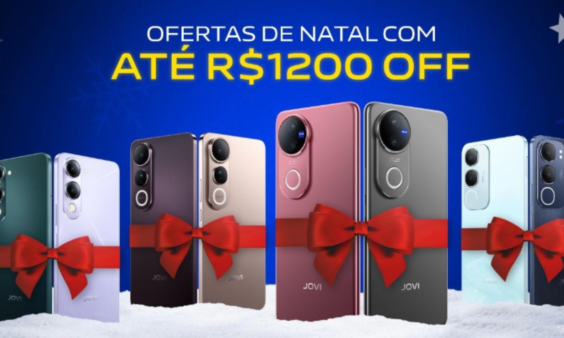 Natal JOVI: marca oferece condições especiais para smartphones no final do ano