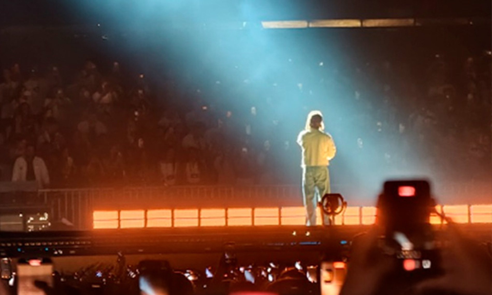 Conciertos: pusimos a prueba la cámara del X300 Pro en el show de Bad Bunny en Lima