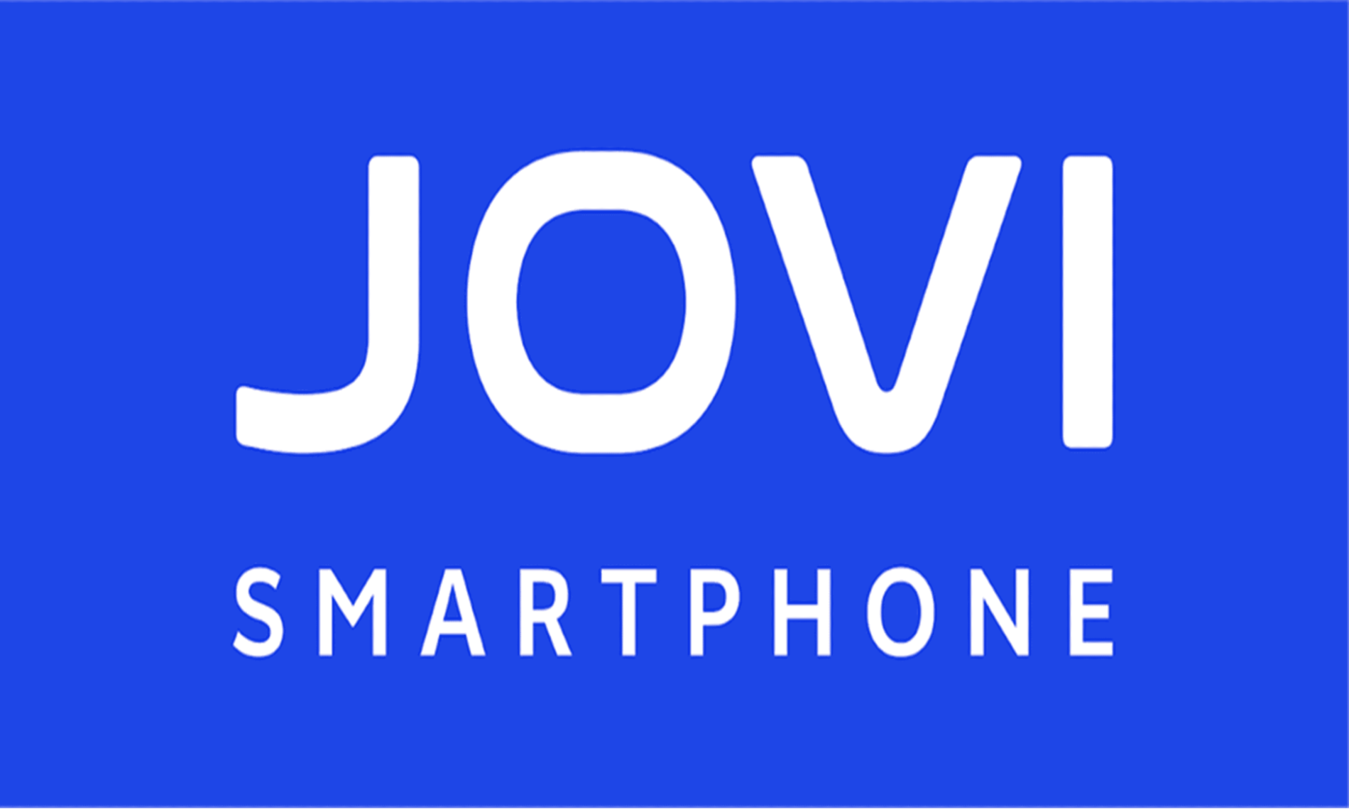 Logotipo da JOVI Smartphone, marca global de smartphones.