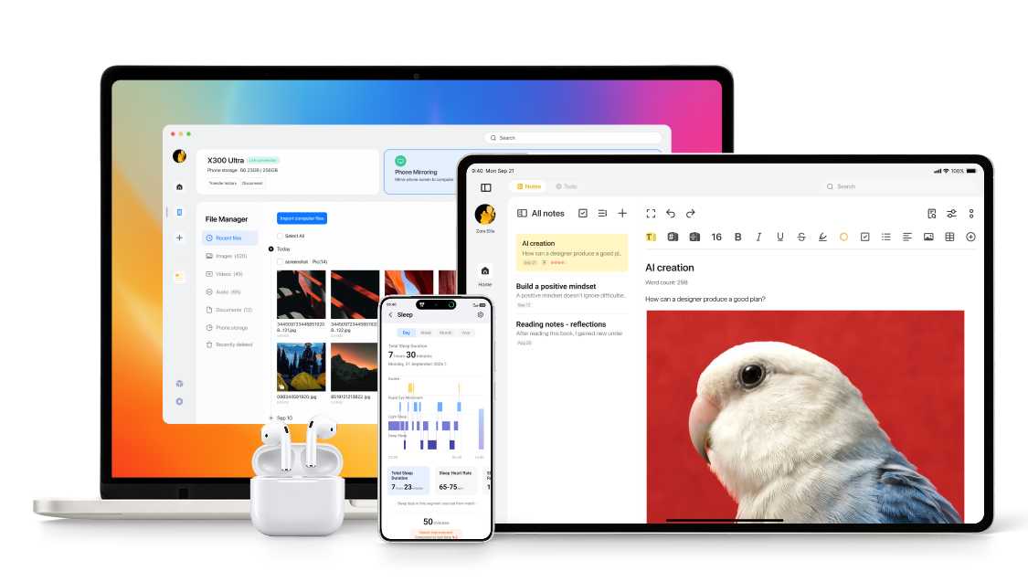 vivo OriginOS 7 with Cross-Ecosystem Connectivity