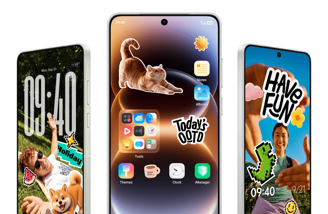 vivo OriginOS 7 with StickIt