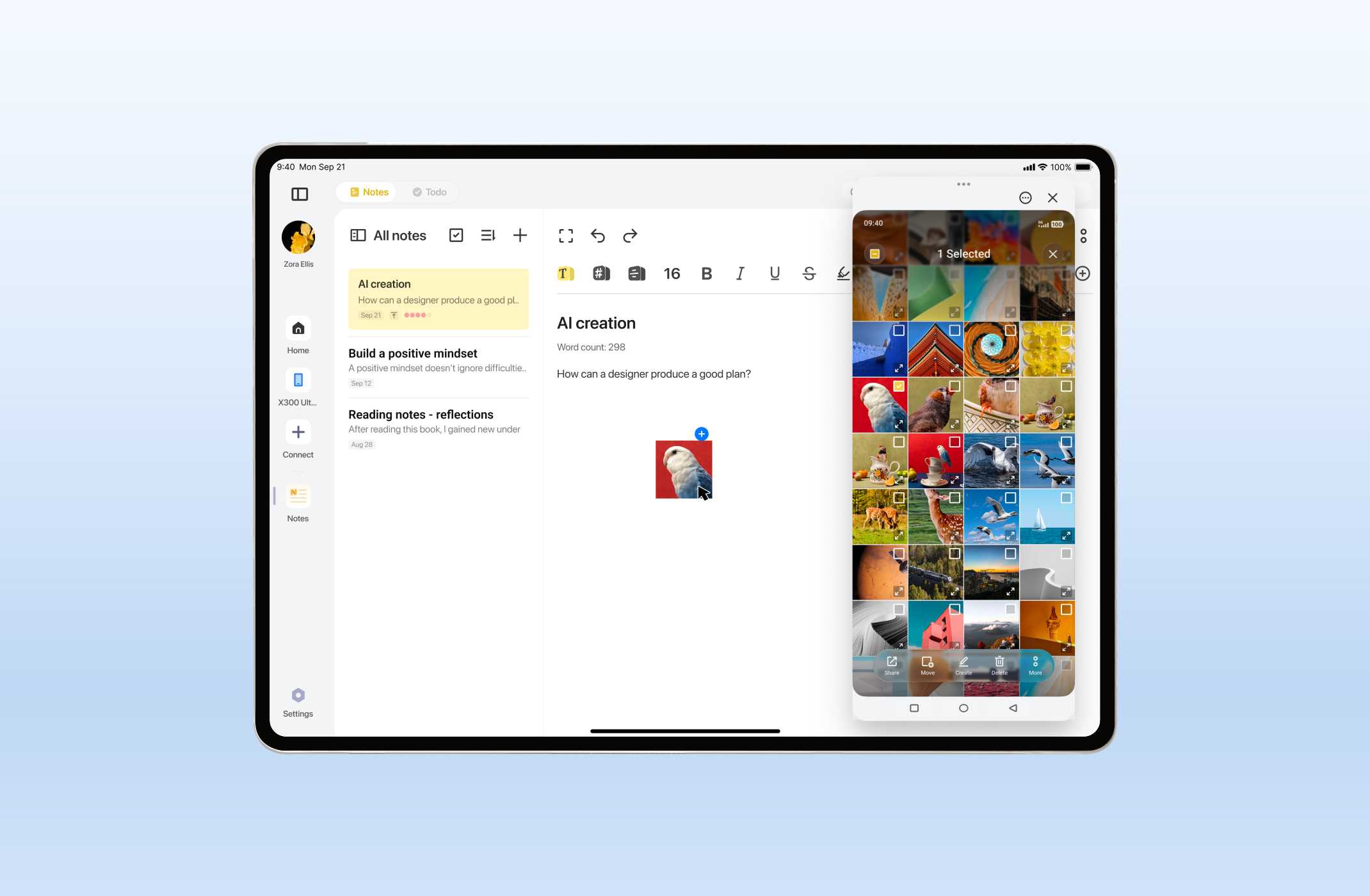 vivo OriginOS 7 with vivo Office Kit Task Relay