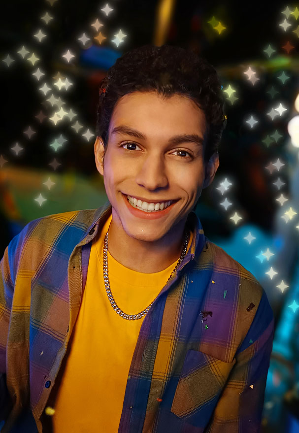 vivo y36 bokeh flare portrait Peru