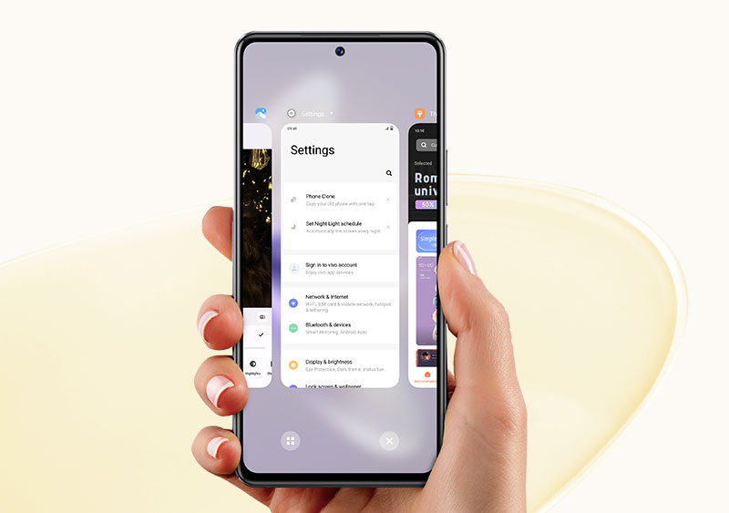vivo v27e 8 GB + 8 GB Extended RAM 256GB ROM