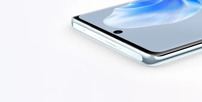 3D kavisli ekranla inci beyazı renginde vivo V30
