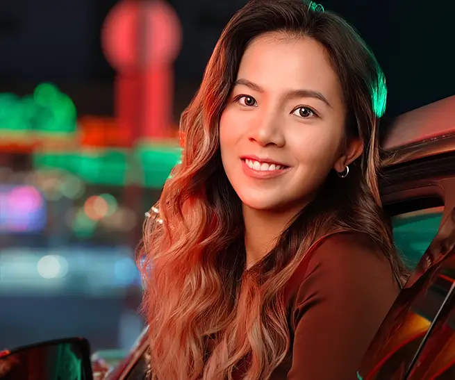 stüdyo kalitesinde star ışığıyla vivo V30 ile çekilen fotoğraf örneği
