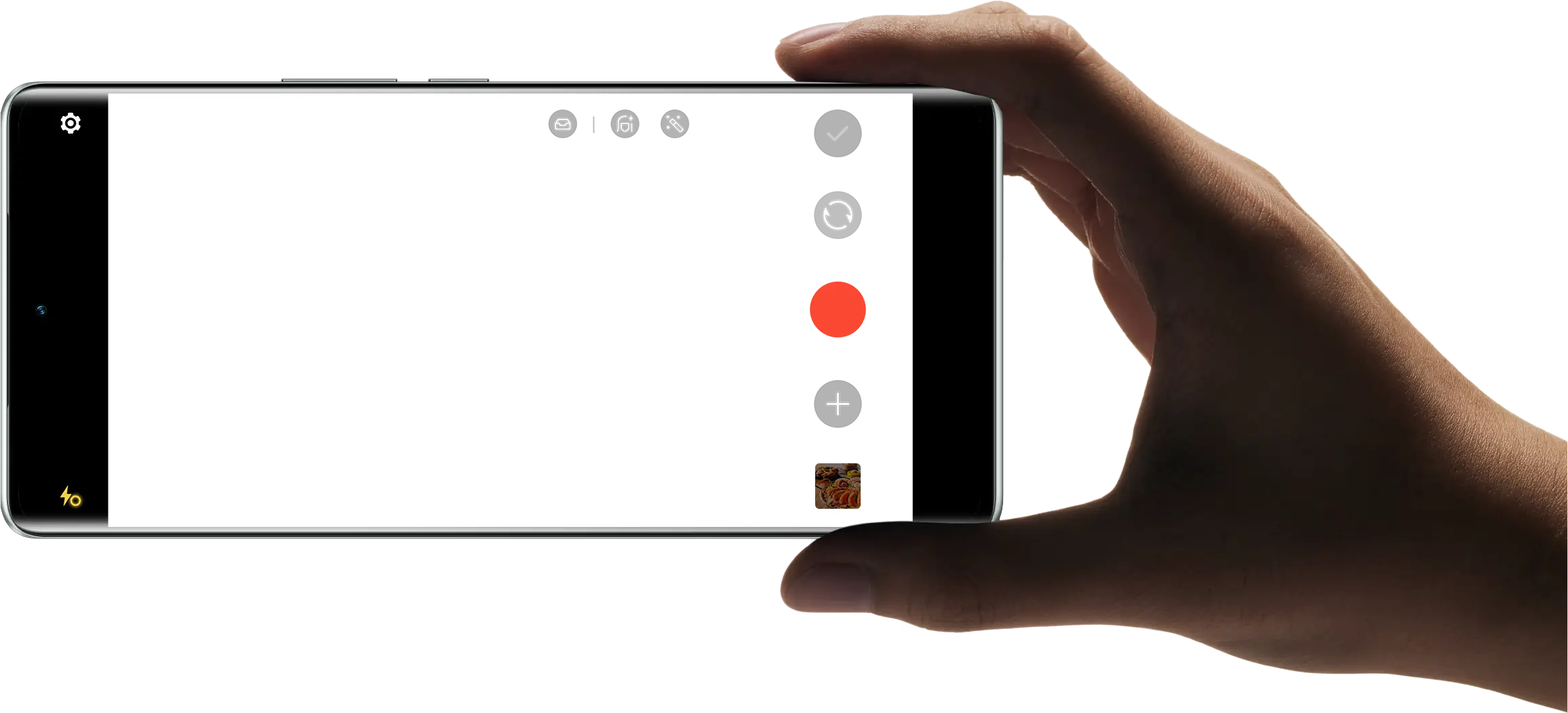 vlog video oluşturucuya sahip vivo V30