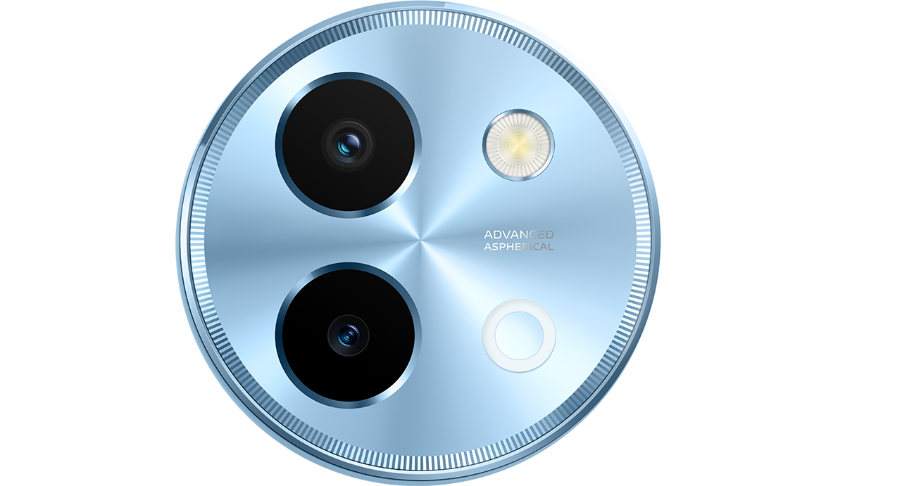 vivo&nbsp;Y38&nbsp;5G con cámara principal HD de 50&nbsp;MP, cámara con efecto de desenfoque de 2&nbsp;MP y luz dinámica