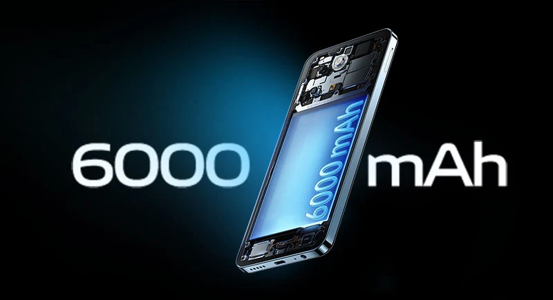vivo Y38 5G con batería de larga duración de 6000 mAh