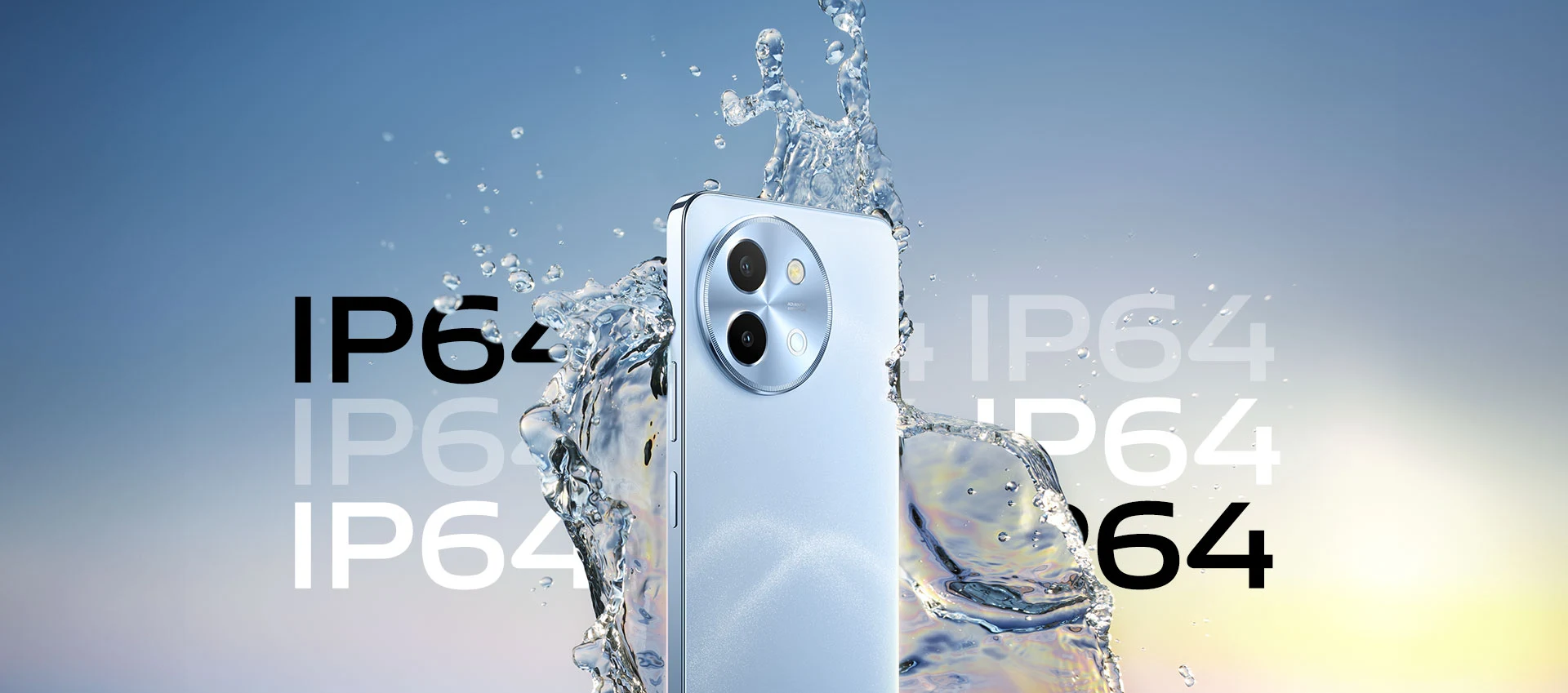 vivo Y38 5G con resistencia al polvo y al agua IP64