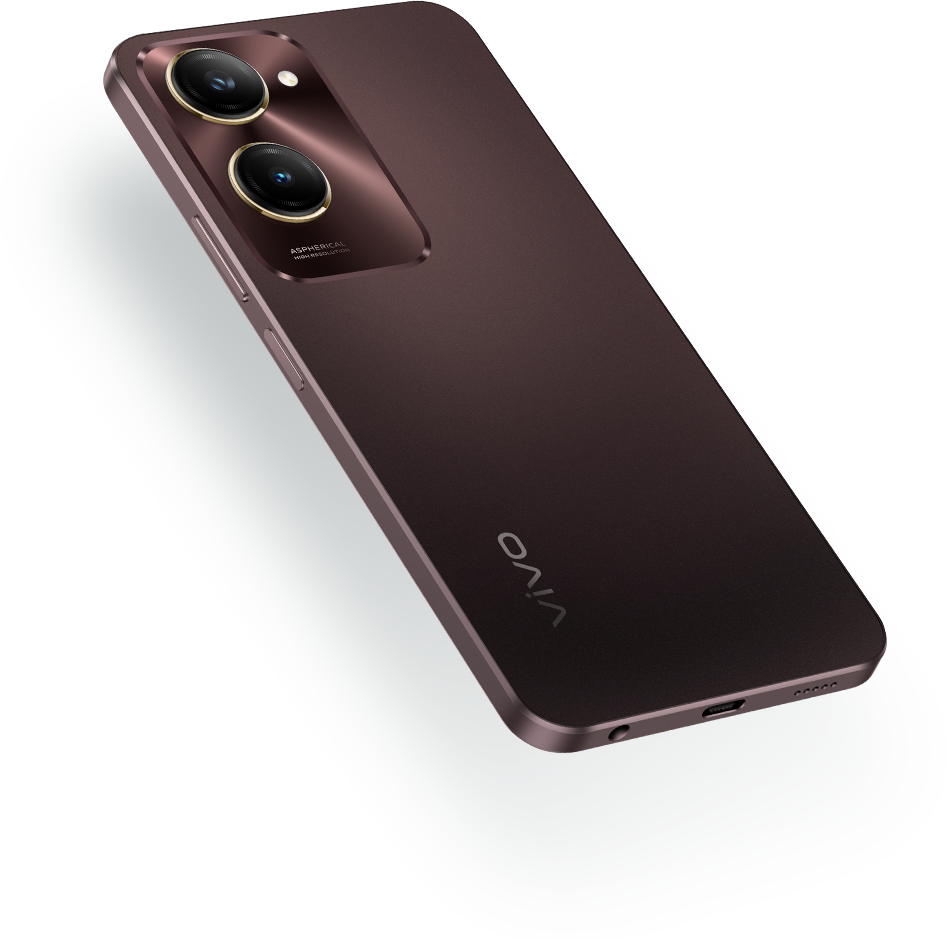 vivo Y18 en color Marrón Moca