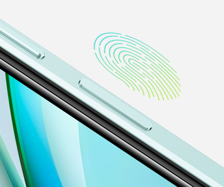vivo Y18 con sensor de huellas digitales lateral