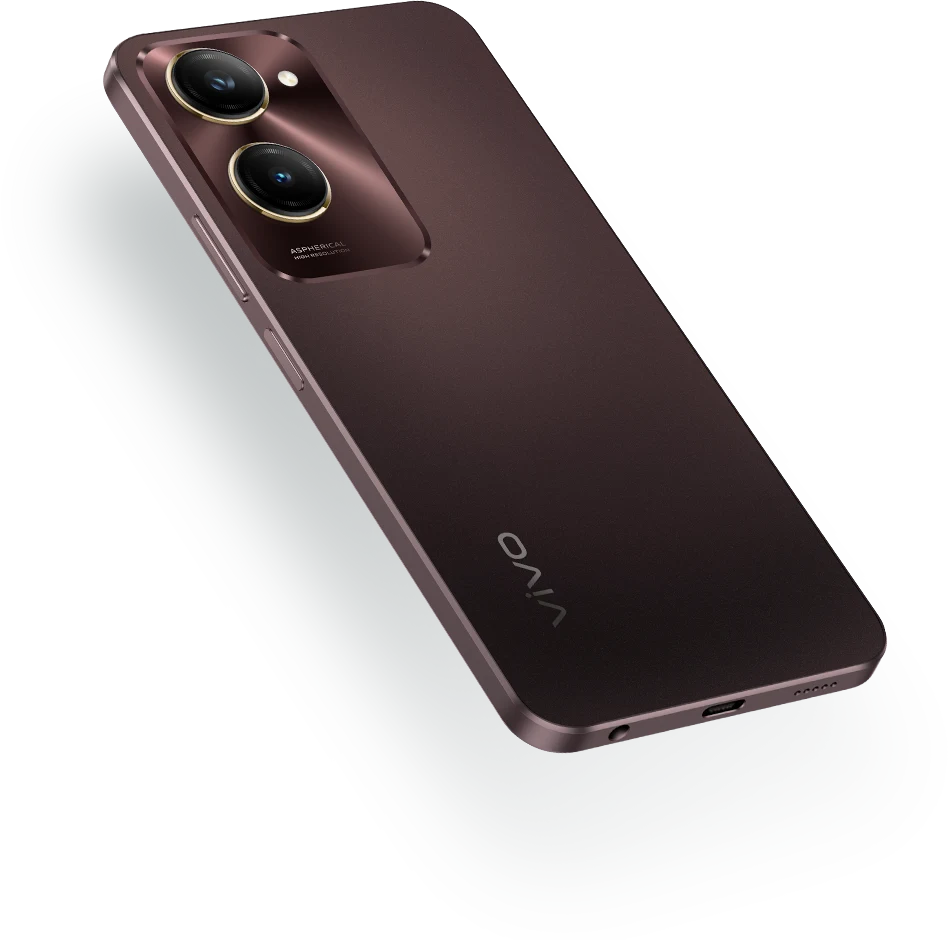 vivo Y18 en color Marrón Moca