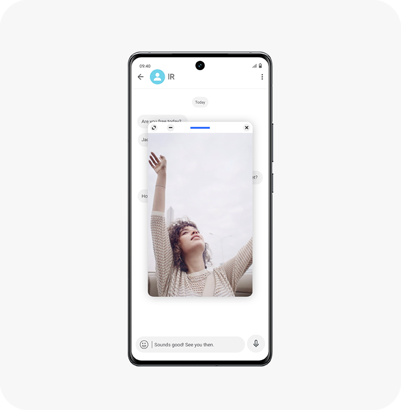 vivo x100 pro with funtouch os 14 multitasking function: small window