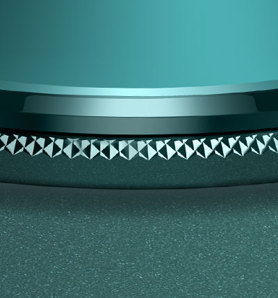 vivo Y28 en Verde Ágata con patrón de diamante 3D