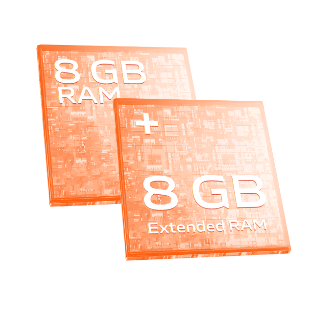 vivo Y28 con RAM extendida de 8 + 8 GB