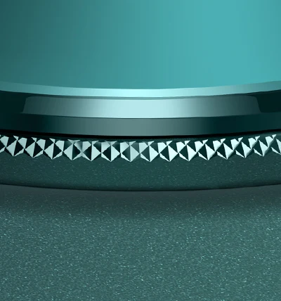 vivo Y28 en Verde Ágata con patrón de diamante 3D