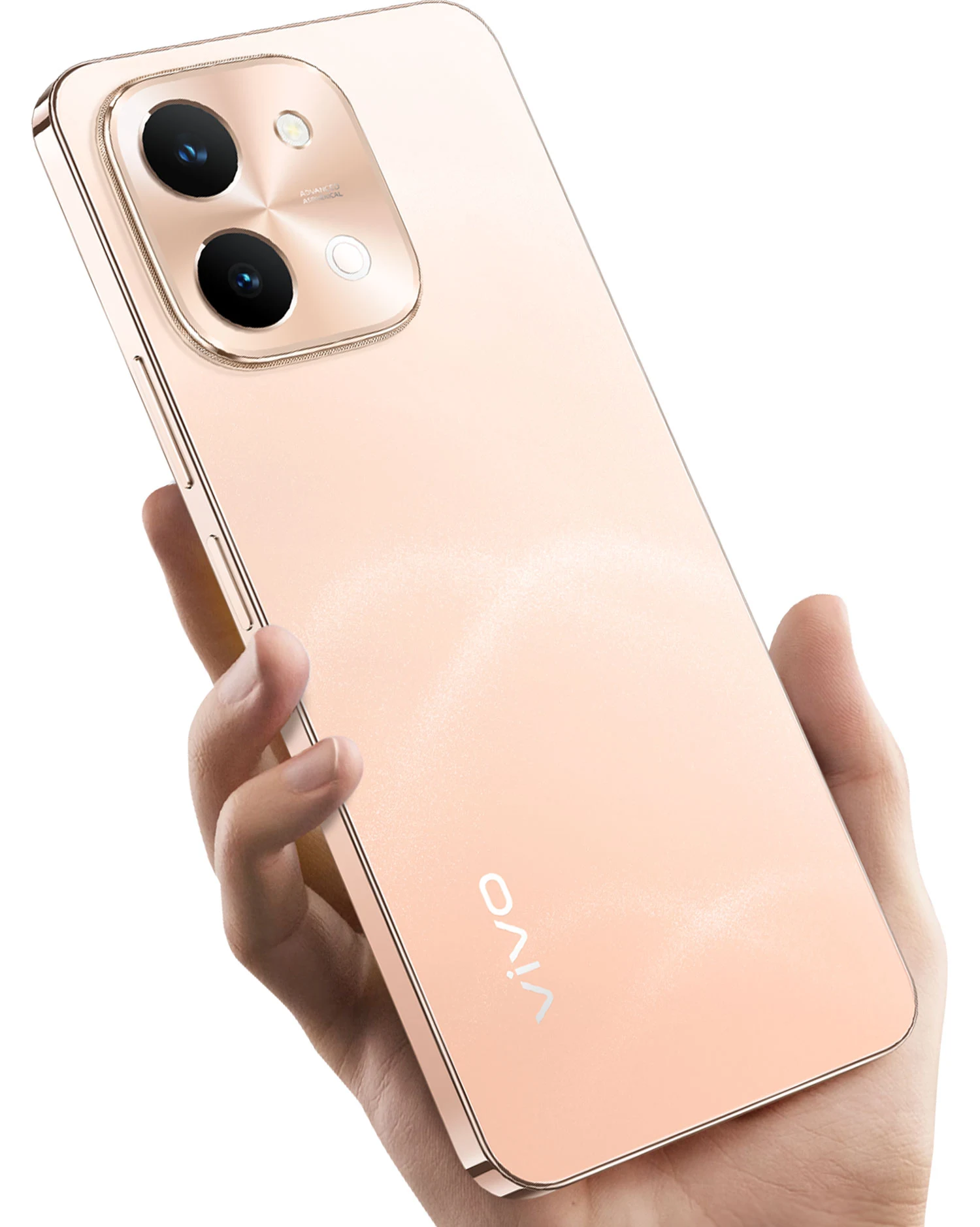 vivo Y28 en Oro Rosa