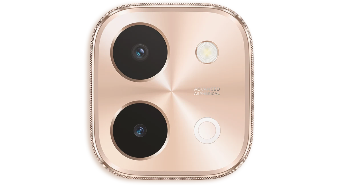vivo Y28 con luz dinámica y cámaras de 50 MP y 2 MP
