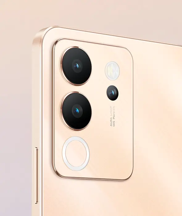 Diseño de una pieza oro del vivo v30 Lite MX