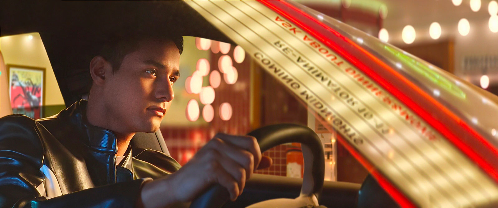 Muestra fotográfica del vivo V40 con desenfoque estilo Cinematic ZEISS