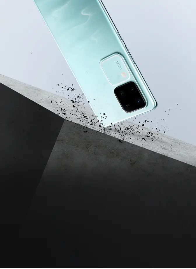 vivo V30 with comprehensive cushioning structure