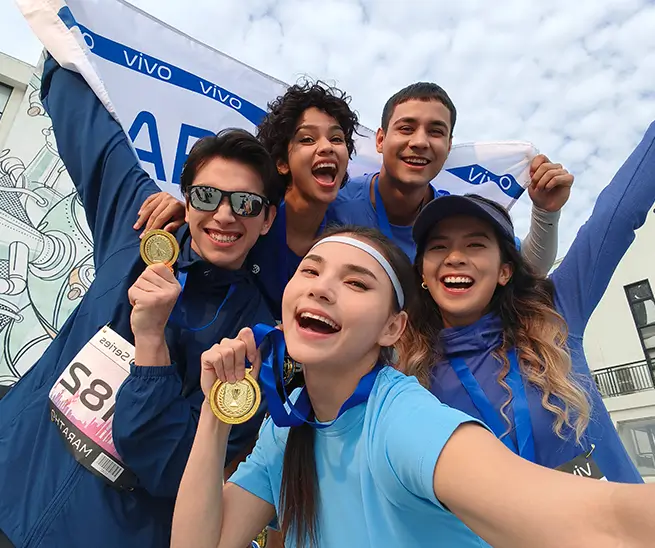 photo sample by vivo V30 without 50MP AF group selfie camera