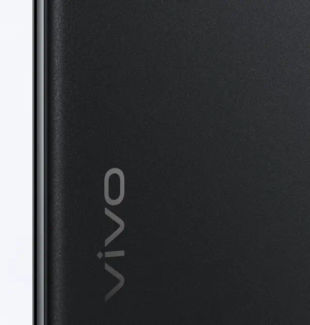vivo V30 in color noble black with 3D petal design