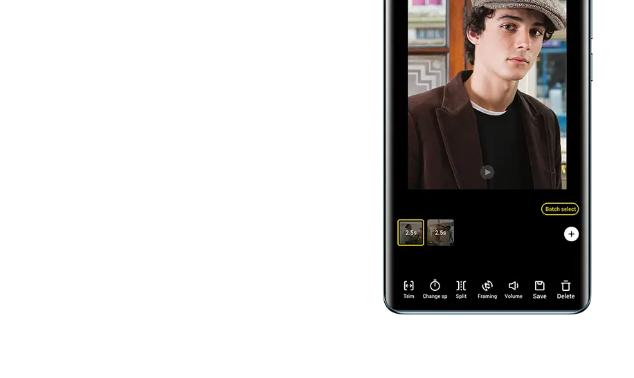 vivo V30 with simplified material management function