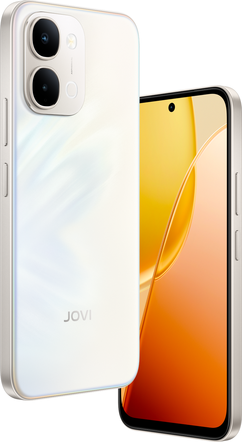 vivo Y31d featuring living colors and a comfortable grip