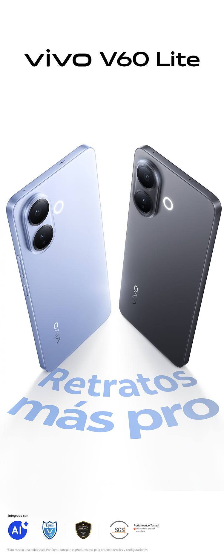 vivo V60 Lite - 6500mAh Battery, AMOLED Display, AI Tool | vivo Panama