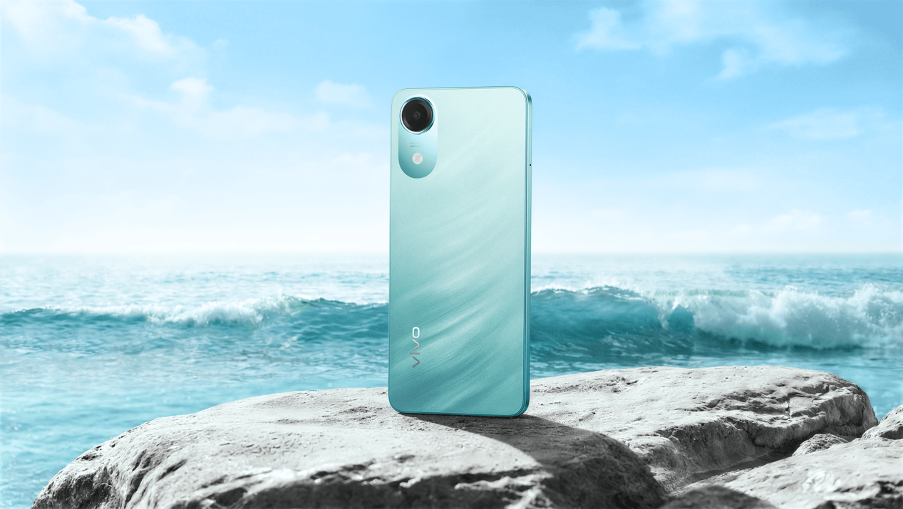 vivo Y05e in Crest Teal