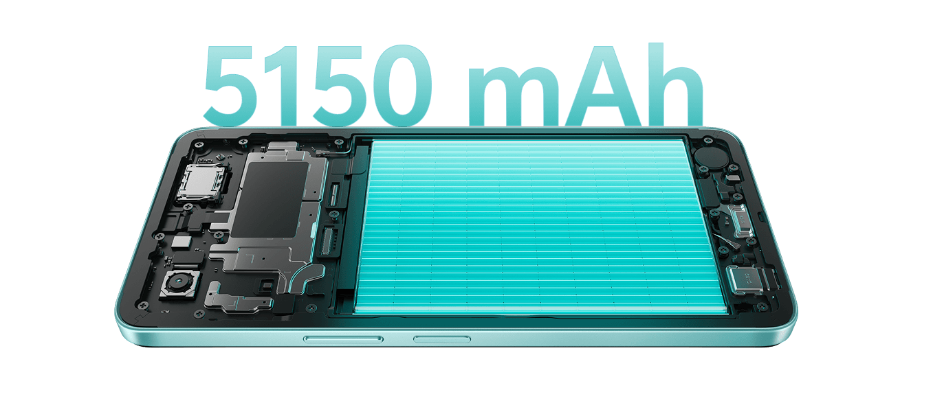 vivo Y05e with 5150mAh battery